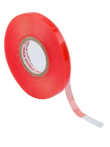 Двусторонняя лента на ПЭТ основе Vintanet 5697М прозрачная, влагостойкая, 6 мм х 10 м 5697M 6MMX10M