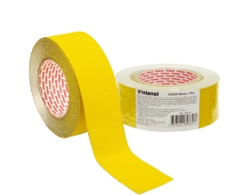 Противоскользящая лента на алюминевой основе Vintanet ASA60, средней зернистости, желтая, 50мм х 10м ASA605010Y