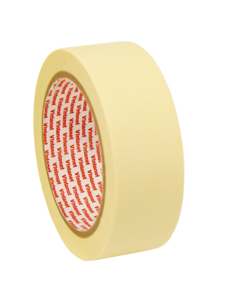 Малярная лента Vintanet 120С, MT611, 160 мкм, 36мм х 25м MT6113625