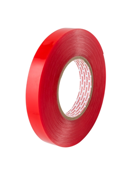 Монтажная двусторонняя клейкая лента VINTANET VN135, прозрачная, 19 мм х 11 м VN1351911