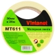 Малярная лента Vintanet 120С, MT611, 160 мкм, 36мм х 25м MT6113625