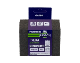 Губка абразивная шлифовальная Forming трапеция 100x90x65x26 мм, P80 PROBOS GAT80