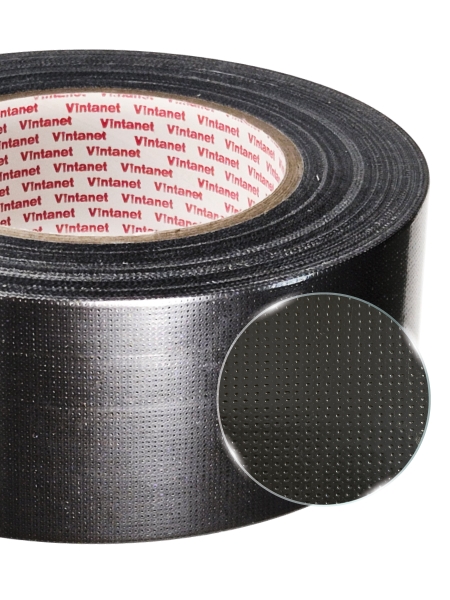 Монтажная армированная лента VINTANET DT2903 ЭКСТРА, черная, 50 мм, 50 м DT29035050B