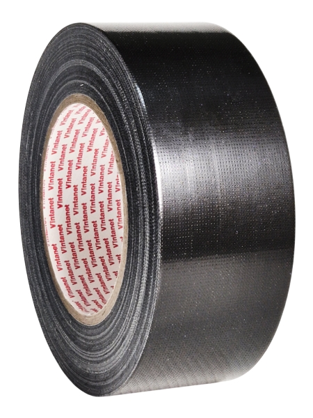 Монтажная армированная лента VINTANET DT2903 ЭКСТРА, черная, 50 мм, 50 м DT29035050B