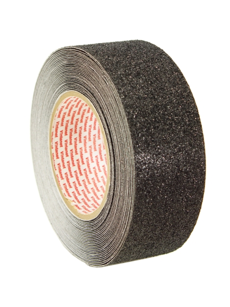 Противоскользящая лента Vintanet AS60, средней зернистости, черная, 50мм х 10м AS605010B