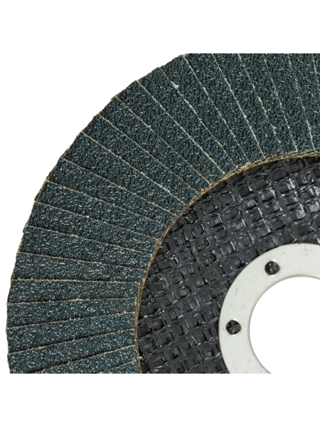 Круг лепестковый торцевой шлифовальный Forming ZF577 Zirconia 125х22 мм, P80 PROBOS 57764857