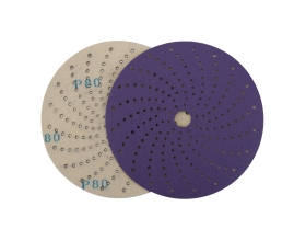 Круг шлифовальный c мультипылеотводом Purple PROBOS P80, CP737 CERAMIC Hookit, 150 мм, 10 шт/уп 73751369