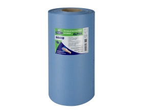 Нетканый протирочный материал PROBOS ALPHA 9801B, 80г/м2, голубой, 175 л/рулон 9801B175