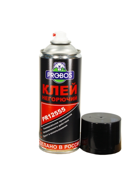 Клей негорючий PROBOS 520 мл, аэрозоль PR12555