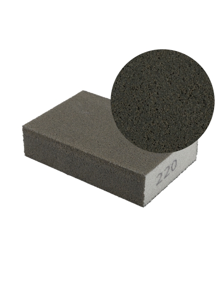 Губка абразивная шлифовальная Forming прямоугольный профиль 100x68x25 мм, P220 PROBOS GAP220