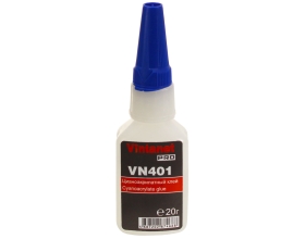 Моментальный клей Vintanet VN401 цианоакрилатный, общего назначения, 20 гр VN40120