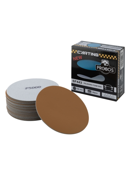 Круг абразивный PROBOS полировальный SF443 Hookit, P5000, 150 мм 44351130