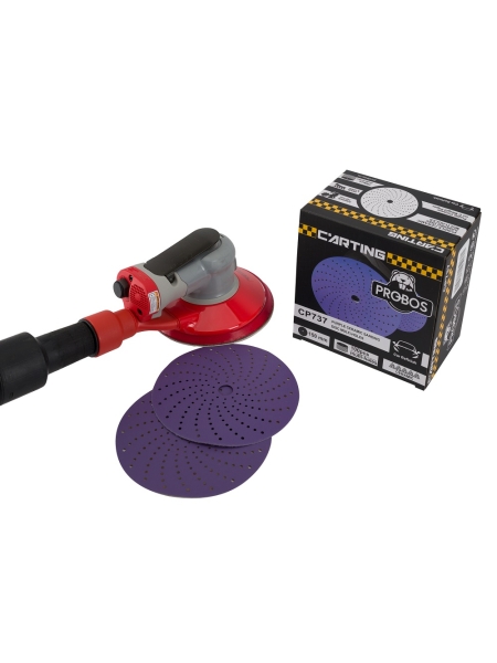 Круг шлифовальный c мультипылеотводом PROBOS Purple, P500, CP737 CERAMIC Hookit, 150 мм,10шт/уп 73750534