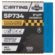 Бумага абразивная водостойкая Р2500, 230х280 мм, Carting SP734, 100 шт PROBOS 73402045-100