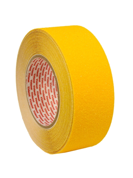 Противоскользящая лента Vintanet AS60, средней зернистости, жёлтая, 50 мм, 10 м AS605010Y