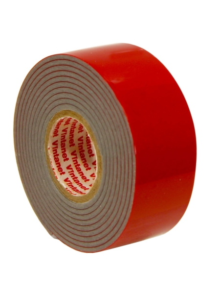 Монтажная клейкая двусторонняя лента Vintanet 3535, низкотемпературная, 25 мм х 1,5 м 25MMX1,5M