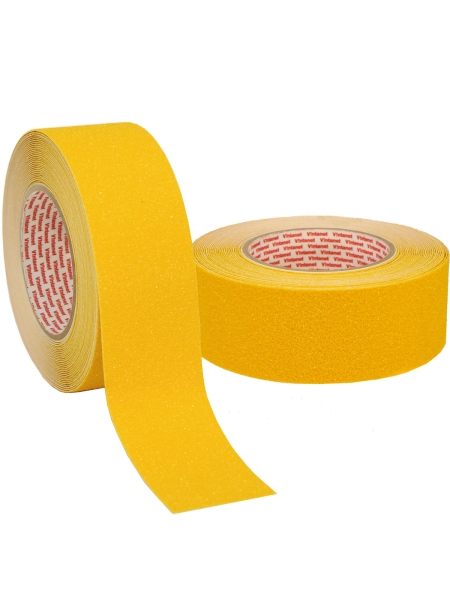 Противоскользящая лента Vintanet AS60, средней зернистости, жёлтая, 50 мм, 10 м AS605010Y