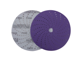 Круг шлифовальный c мультипылеотводом Purple P320, CERAMIC FILM Hookit CF775, 150 мм, 10 шт PROBOS 77547082