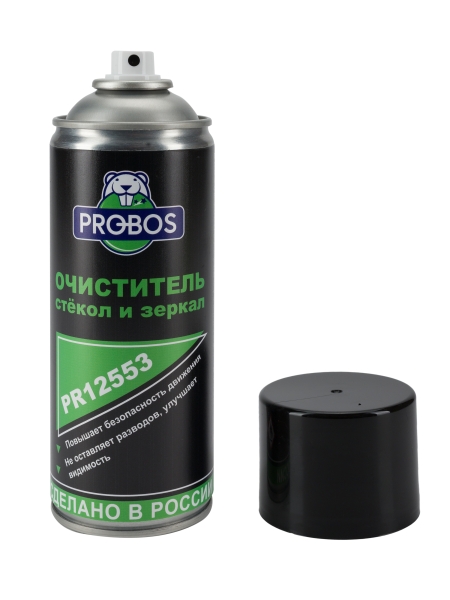 Очиститель стёкол и зеркал PROBOS 520 мл, аэрозоль PR12553