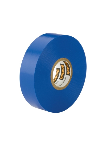 Изолента ПВХ высшего класса Scotch® 35, синяя, 19 мм х 20 м