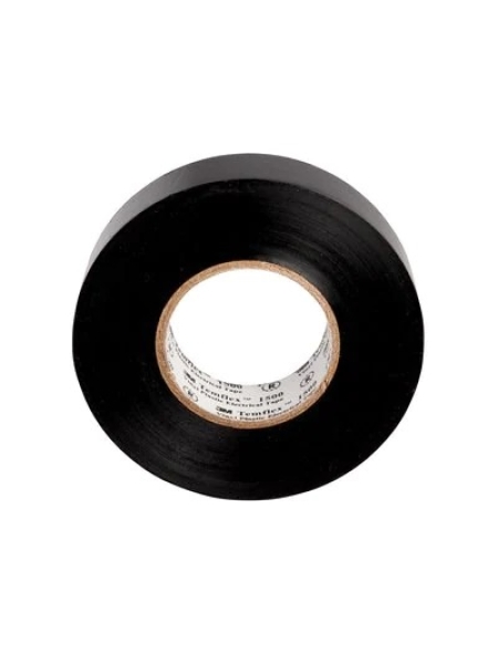 Изолента ПВХ Temflex 1500 универсальная черная, рулон 19 мм x 25 м