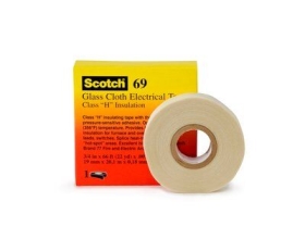 Лента стекловолоконная электроизоляционная Scotch® 69, 19 мм х 33 м