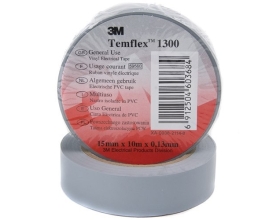 Изолента ПВХ универсальная белая, рулон 15 мм x 10 м