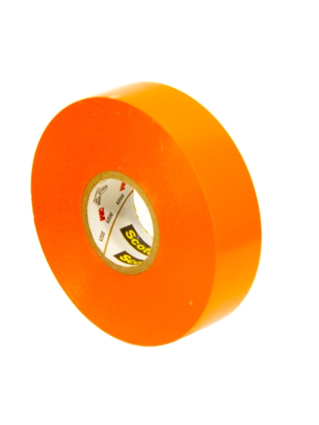 Изолента ПВХ Высшего Класса Scotch® 35, оранжевая, 19 мм х 20 м