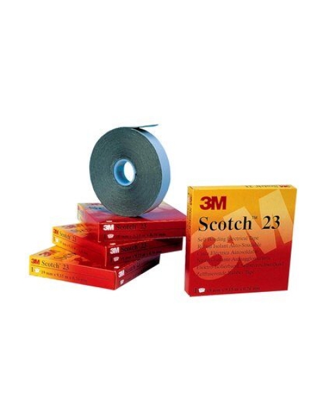 Лента самослипающаяся резиновая Scotch 23, рулон 25 мм х 9,1 м