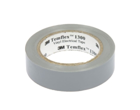 Изолента ПВХ универсальная серая, рулон 19 мм x 20 м