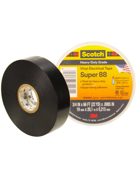 Изолента ПВХ, высшего класса, рулон 19 мм х 20 м х 0,22 мм