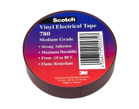 Изолента ПВХ, черная, рулон 19 мм х 20 м х 0,18 мм