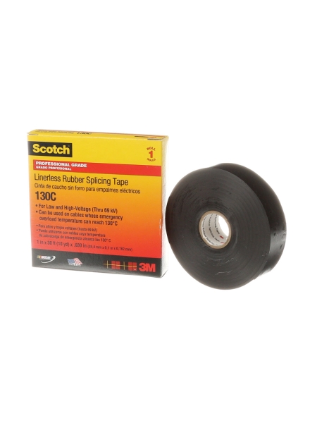 Изолента самослипающаяся резиновая, рулон 25 мм х 9,1 м