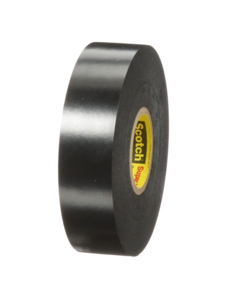 Изолента ПВХ морозостойкая высшего класса SCOTCH SUPER 33, рулон 19 мм х 20 м