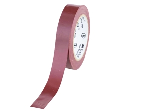 Изолента ПВХ универсальная коричневая, рулон 19 мм x 20 м