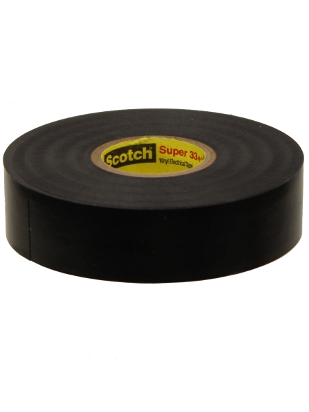 Изолента ПВХ морозостойкая высшего класса SCOTCH SUPER 33, рулон 19 мм х 20 м