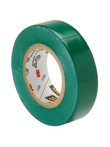 Изолента ПВХ Высшего Класса Scotch® 35, зеленая, 19 мм х 20 м