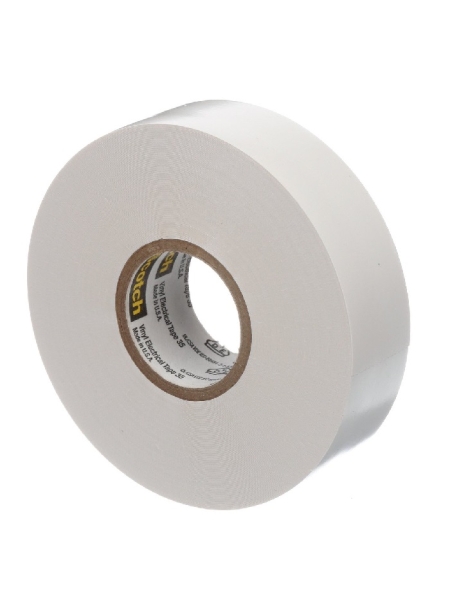 Изолента ПВХ Высшего Класса Scotch® 35, белая, 19 мм х 20 м