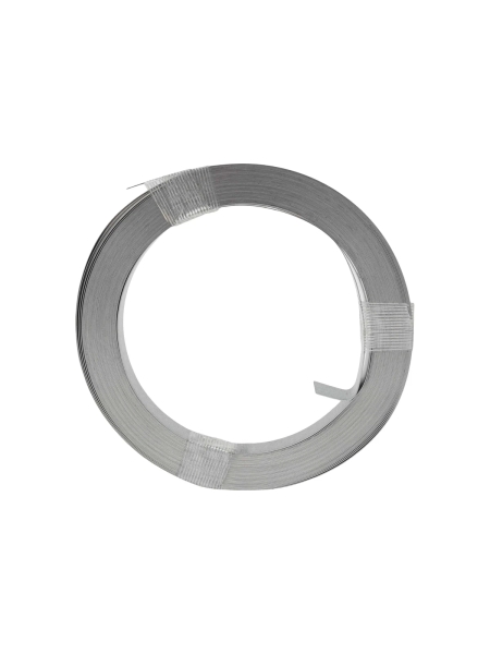 Рулонная упаковочная оцинкованная лента 20х0.5мм 20м Gigant 123932
