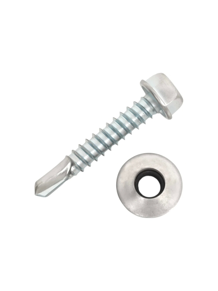 Кровельный саморез Gigant цинк 5,5x32 сверло 50 шт 123803