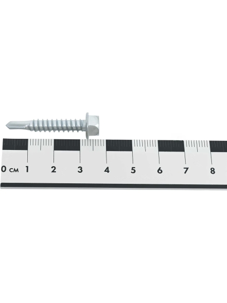 Кровельный саморез Gigant цинк 5,5x32 сверло 50 шт 123803