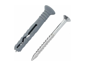 Дюбель-гвоздь Gigant 6x40 потайная манжета полипропилен 500 шт 123853