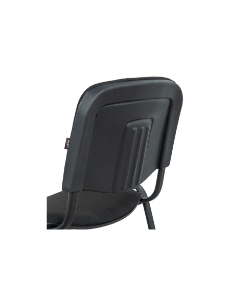 Стул офисный черная ткань, черные ножки Gigant GCH-02 (BL)