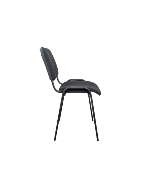 Стул офисный черная ткань, черные ножки Gigant GCH-02 (BL)