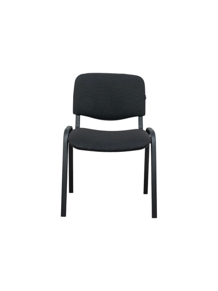 Стул офисный черная ткань, черные ножки Gigant GCH-02 (BL)