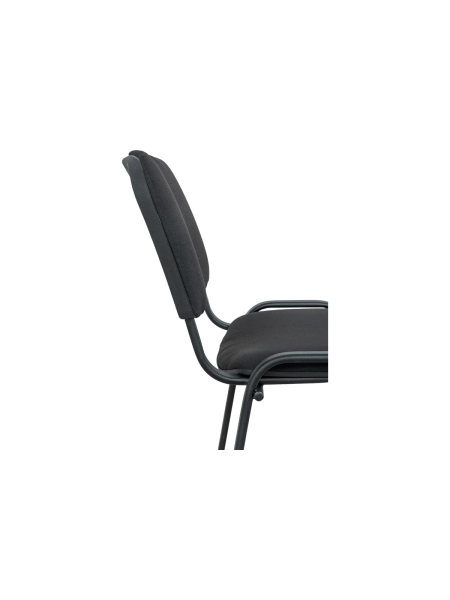 Стул офисный черная ткань, черные ножки Gigant GCH-02 (BL)