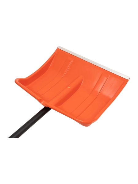 Проклепанная лопата Gigant из морозостойкого пластика,с мет. черенком и усиленной алюм.планкой, шир. 500 мм SHO-03