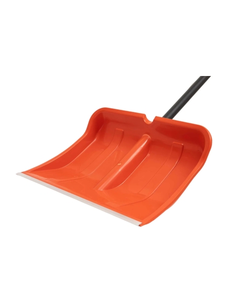Проклепанная лопата Gigant из морозостойкого пластика,с мет. черенком и усиленной алюм.планкой, шир. 500 мм SHO-03