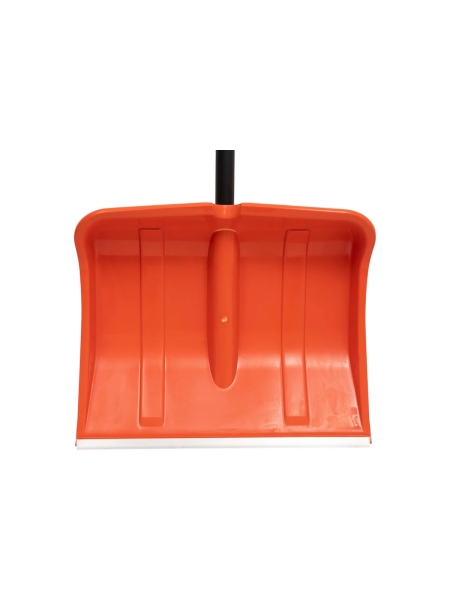 Проклепанная лопата Gigant из морозостойкого пластика,с мет. черенком и усиленной алюм.планкой, шир. 500 мм SHO-03