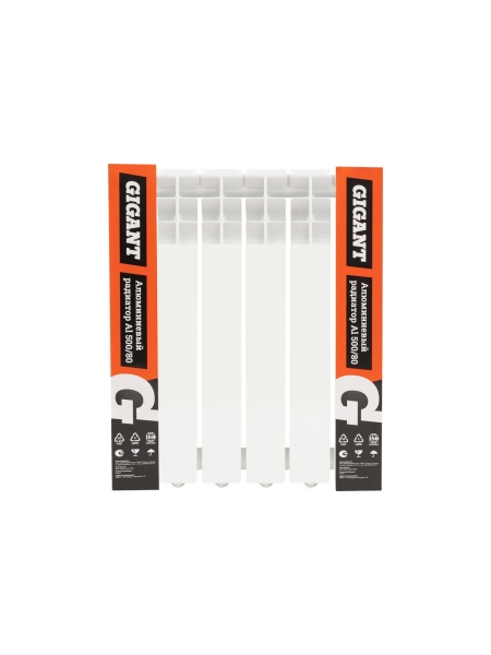 Алюминиевый радиатор Al 500/80 6 секций Gigant GRA58-6